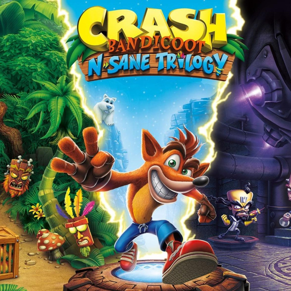 Гра Sony Crash Bandicoot N'sane Trilogy [Blu-Ray диск] PS4 (88222EN)