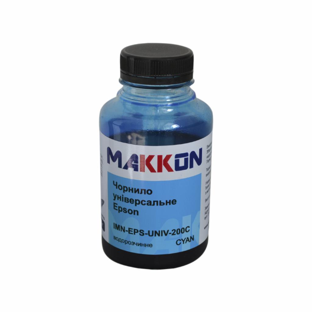 Чорнило Makkon Epson 200г cyan (IMN-EPS-UNIV-200C)