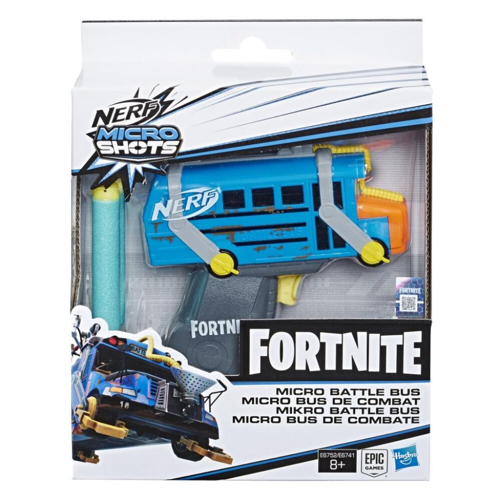 Іграшкова зброя Hasbro Микрошотс Фортнайт (бластер) BATTLE BUS (E6741_E6752)