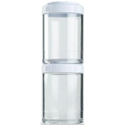 Контейнер спортивний BlenderBottle GoStak 2 Pak White ORIGINAL (GS_2*150_White)