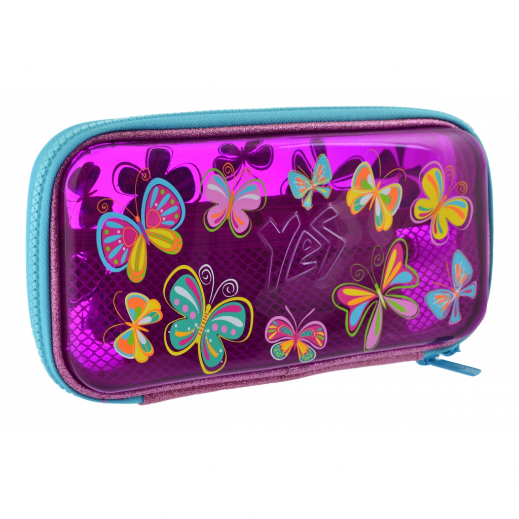 Пенал Yes 3D HP-07 Butterflies (532320)