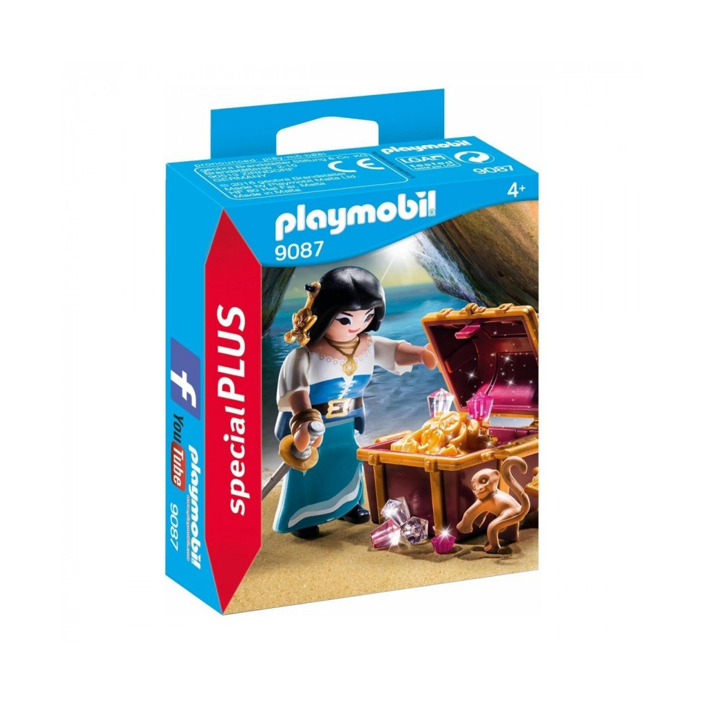 Конструктор Playmobil Пірат зі скарбами (6081021)