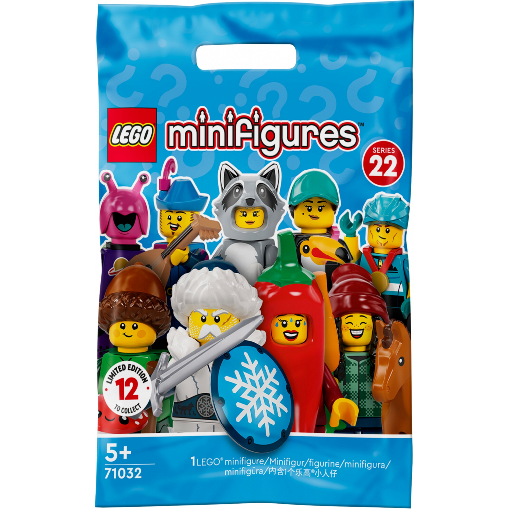 Конструктор LEGO Minifigures Мініфігурки серія 22, 9 деталей (71032)