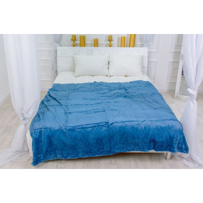 Плед MirSon 1002 Damask Blue 150x200 (2200003051070)