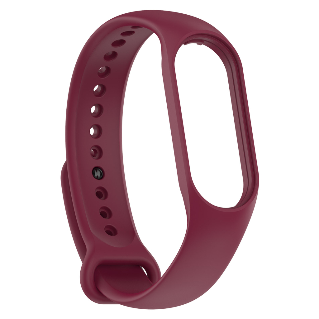 Ремінець до фітнес браслета Armorstandart для Xiaomi Mi Band 7/6/5 New Style Marsala (ARM61899)