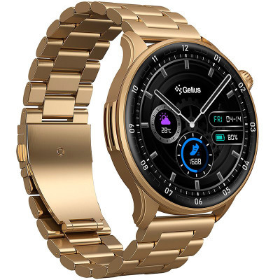 Смарт-годинник Gelius Pro GP-SW010 (Amazwatch GT3) Bronze Gold (2099900942570)