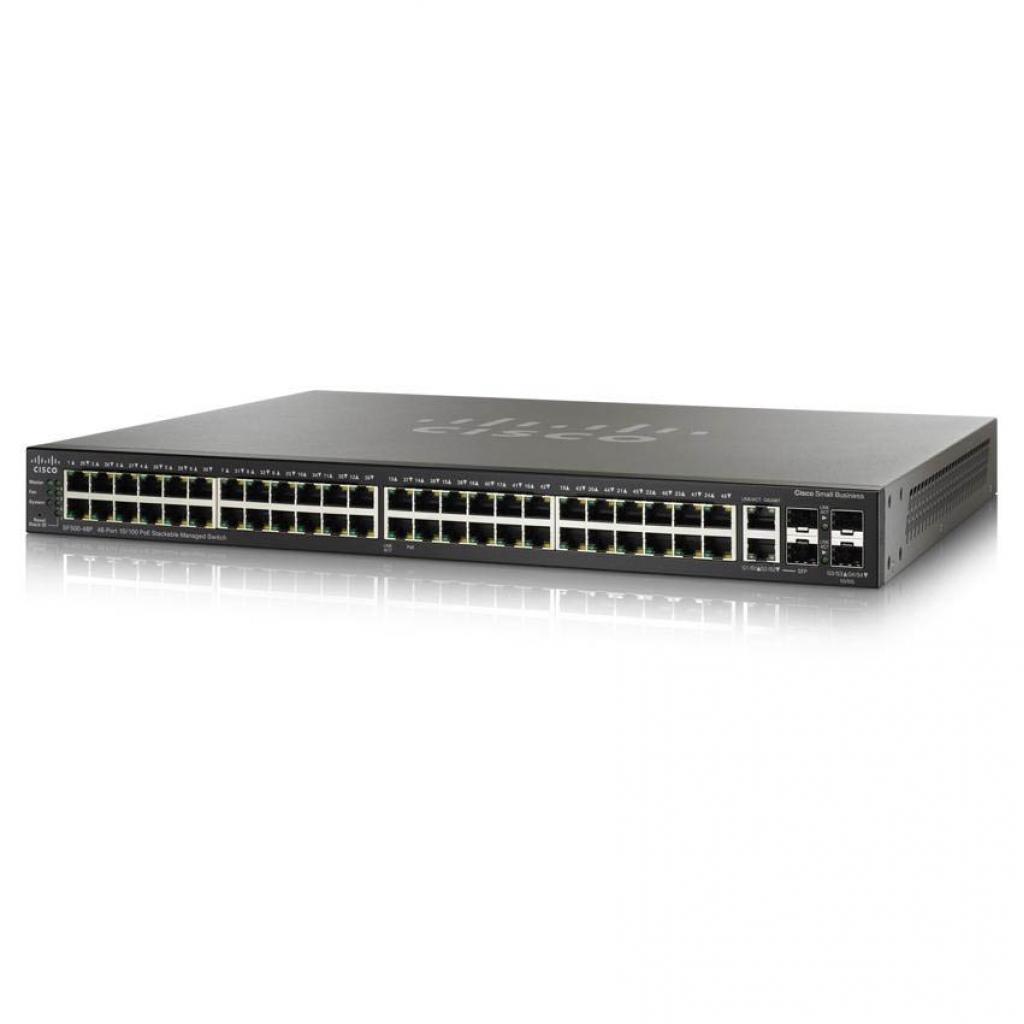 Комутатор мережевий Cisco SF500-48P (SF500-48P-K9-G5)