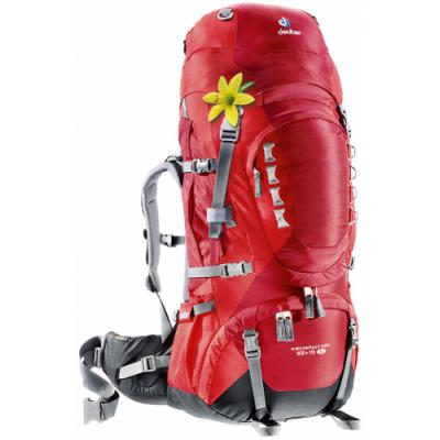 Рюкзак туристичний Deuter Aircontact PRO 55+15 SL cranberry-fire (33813 5560)