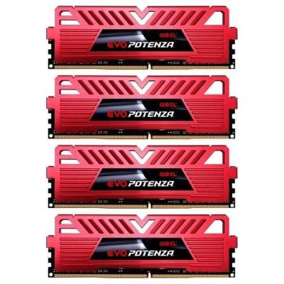 Модуль пам'яті для комп'ютера DDR4 16GB (4x4GB) 2133 MHz POTENZA Heatsink System Geil (GPR416GB2133C15QC)