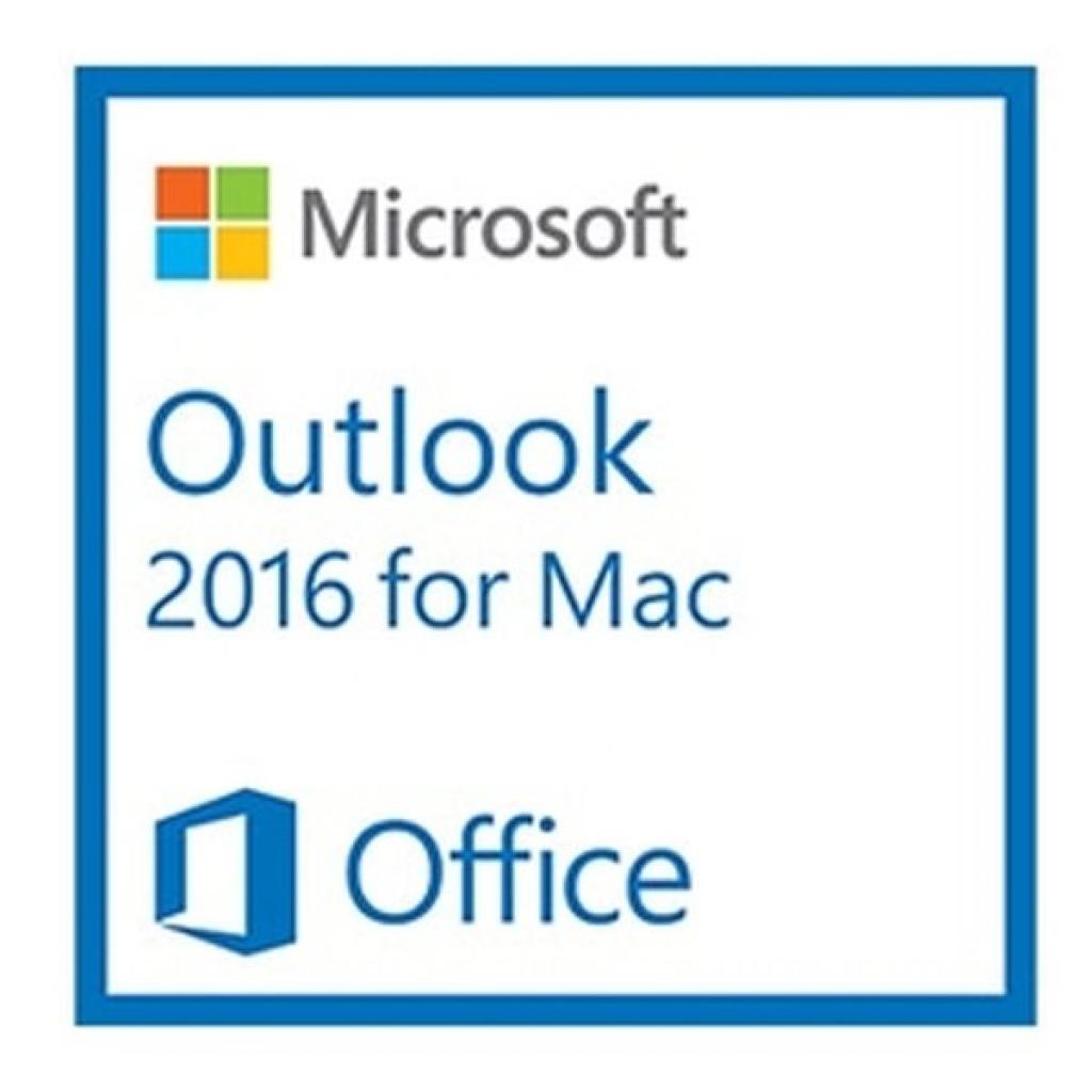 Програмна продукція Microsoft OutlkMac 2016 SNGL OLP NL (36F-00341)