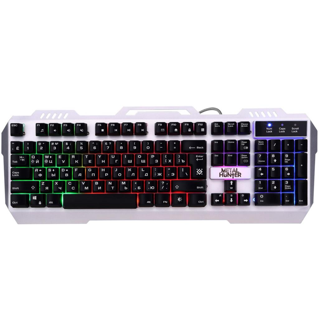 Клавіатура Defender Metal Hunter GK-140L RU RGB (45140)