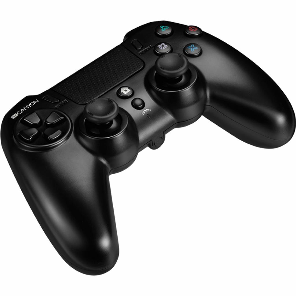 Геймпад Canyon CND-GPW5 Wireless PS4 Black (CND-GPW5)