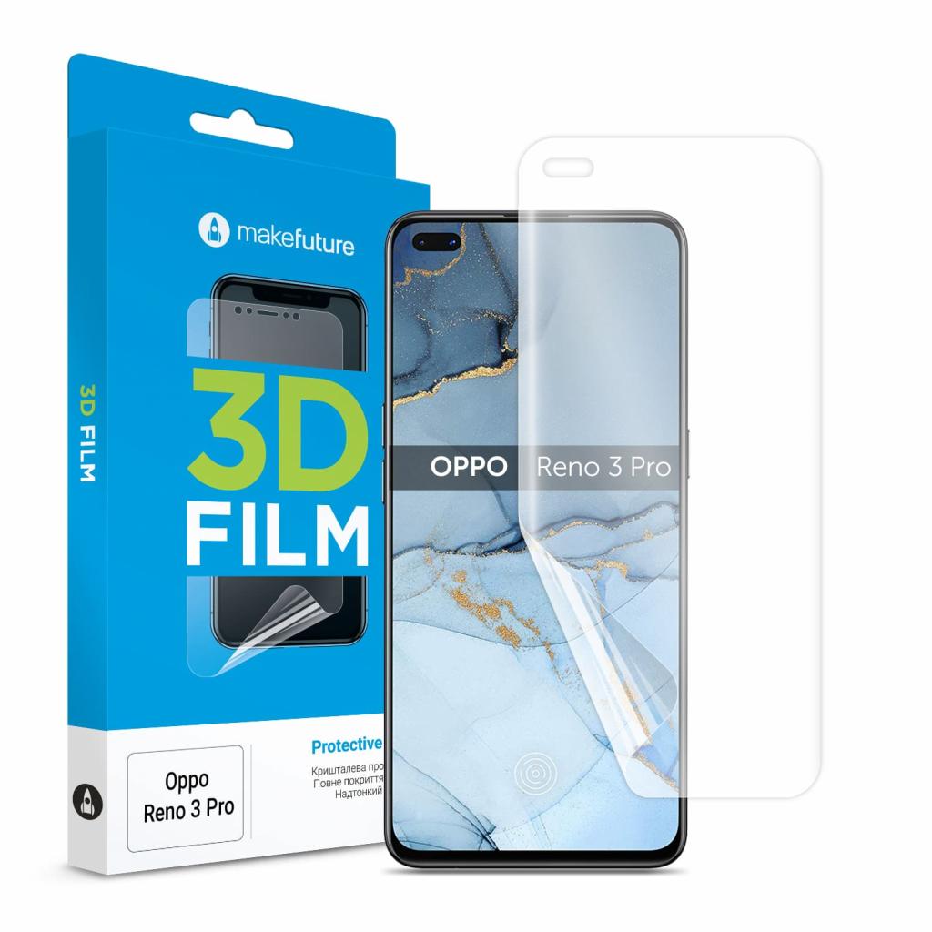 Плівка захисна MakeFuture Oppo Reno3 Pro 3D Film (MFT-OPR3P)