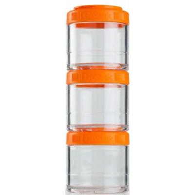 Контейнер спортивний BlenderBottle GoStak 3 Pak Orange ORIGINAL (GS_3*100_Orange)