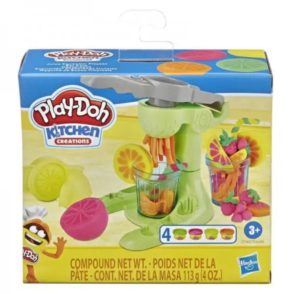 Набір для творчості Hasbro Play Doh Улюблені страви Сок (E7437)