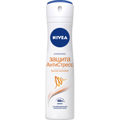 Антиперспірант Nivea Захист Антистрес спрей 150 мл (4005808716401)