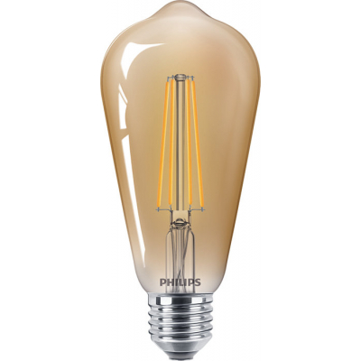 Лампочка Philips CLA LEDBulb D 8-50W ST64 E27 822 GOLD (929001895902)