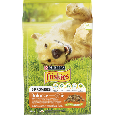 Сухий корм для собак Purina Friskies Balans з куркою й овочами 10 кг (7613031395491)