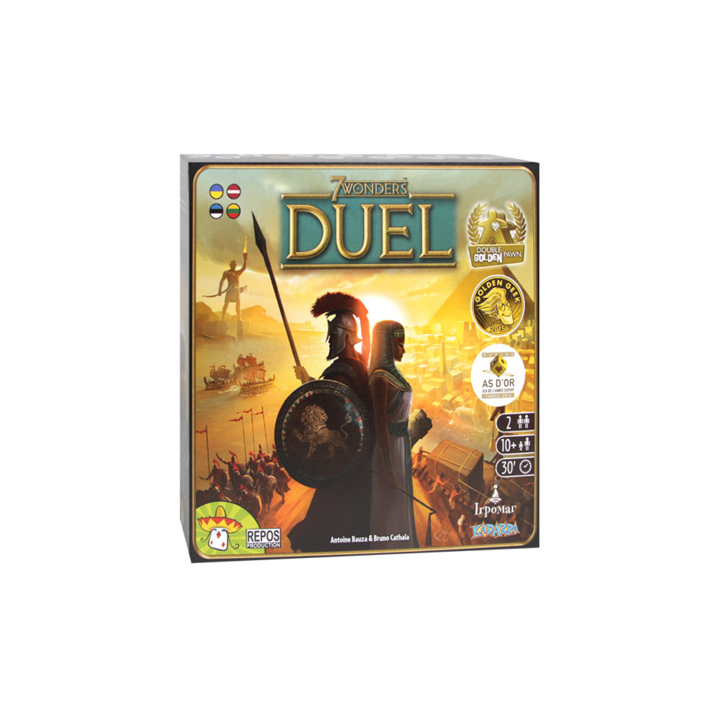 Настільна гра Аsmodee 7 Wonders Duel (7 Чудес Дуель) укр. (2090)