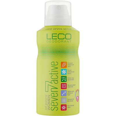 Антиперспірант Leco Seven Active Green For Women 150 мл (XL 10002_1)