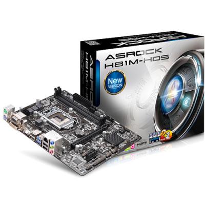 Материнська плата ASRock H81M-HDS