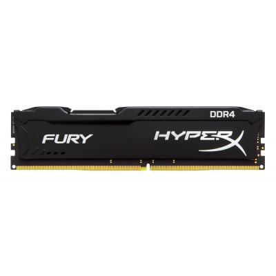 Модуль пам'яті для комп'ютера DDR4 8GB 2666 MHz HyperX Fury Black Kingston Fury (ex.HyperX) (HX426C15FB/8)