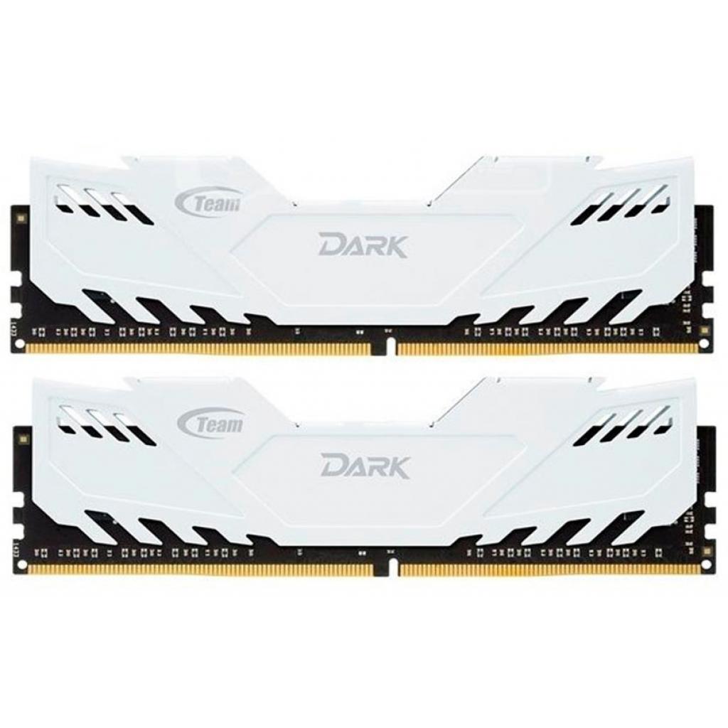 Модуль пам'яті для комп'ютера DDR3 8GB (2x4GB) 1600 MHz Dark Series White Team (TDWED38G1600HC9DC01)