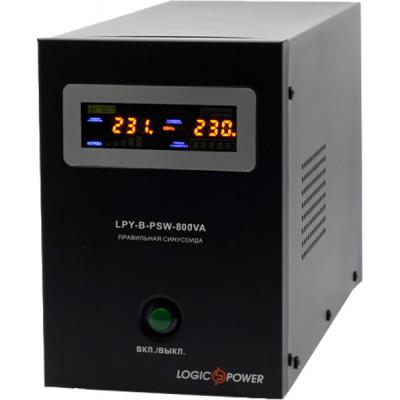 Пристрій безперебійного живлення LogicPower LPY- B - PSW-800VA+, 5А/10А (4150)