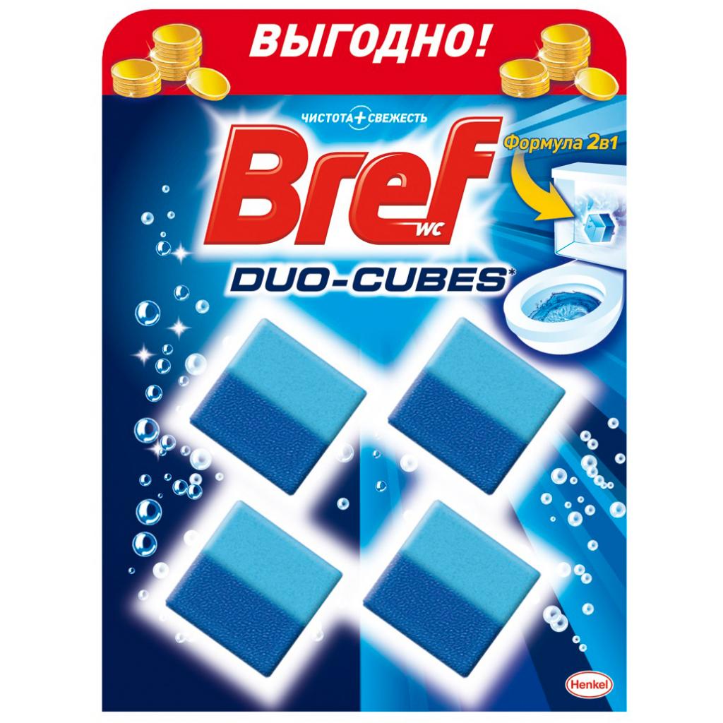 Засіб для чищення унітазу Bref Дуо–Куб 200 г (9000100896818)