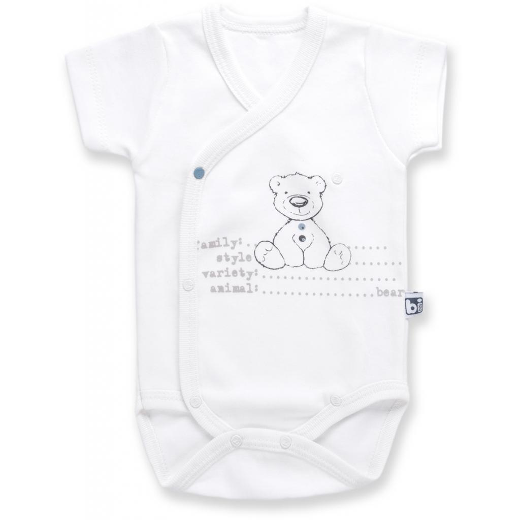 Боді Bibaby з ведмедиком (56176-50B-blue)