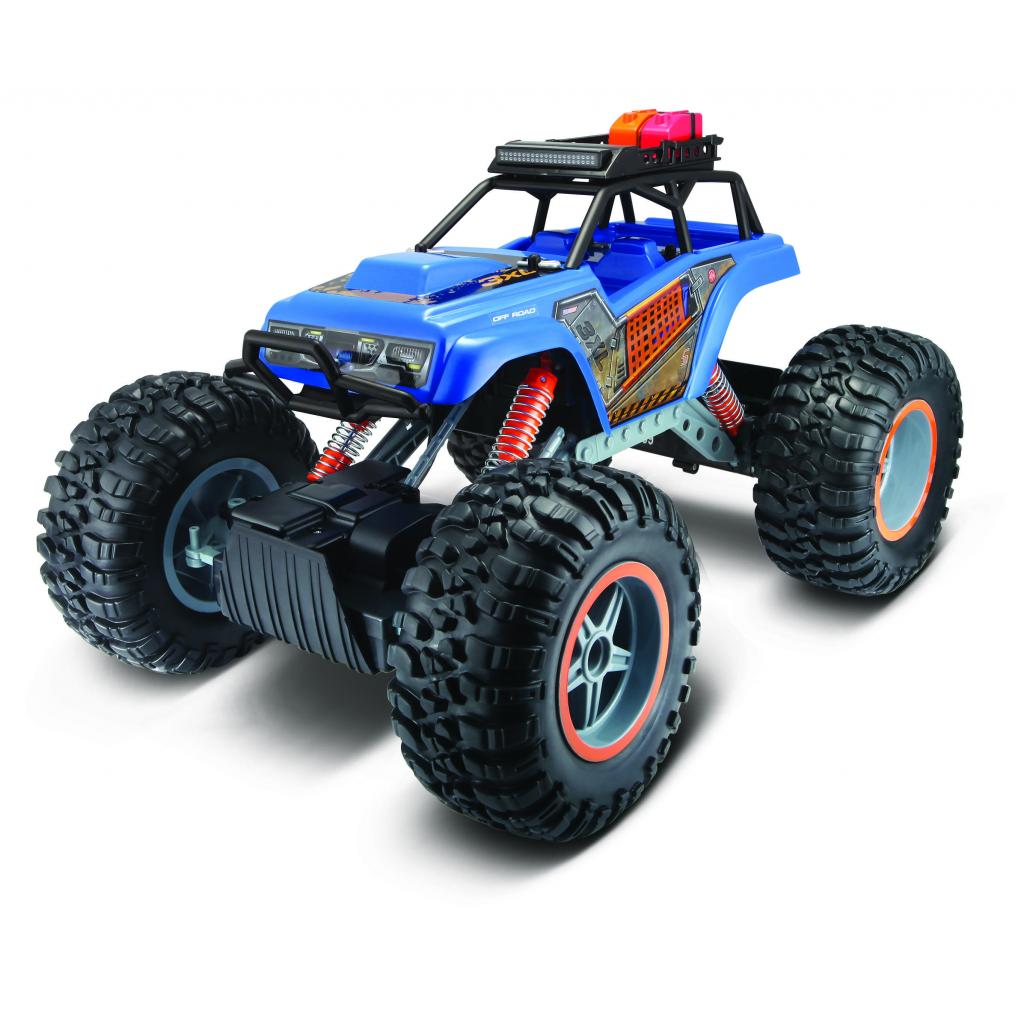 Радіокерована іграшка Maisto Rock Crawler 3XL, 2.4 GHz голубой (81157 blue)