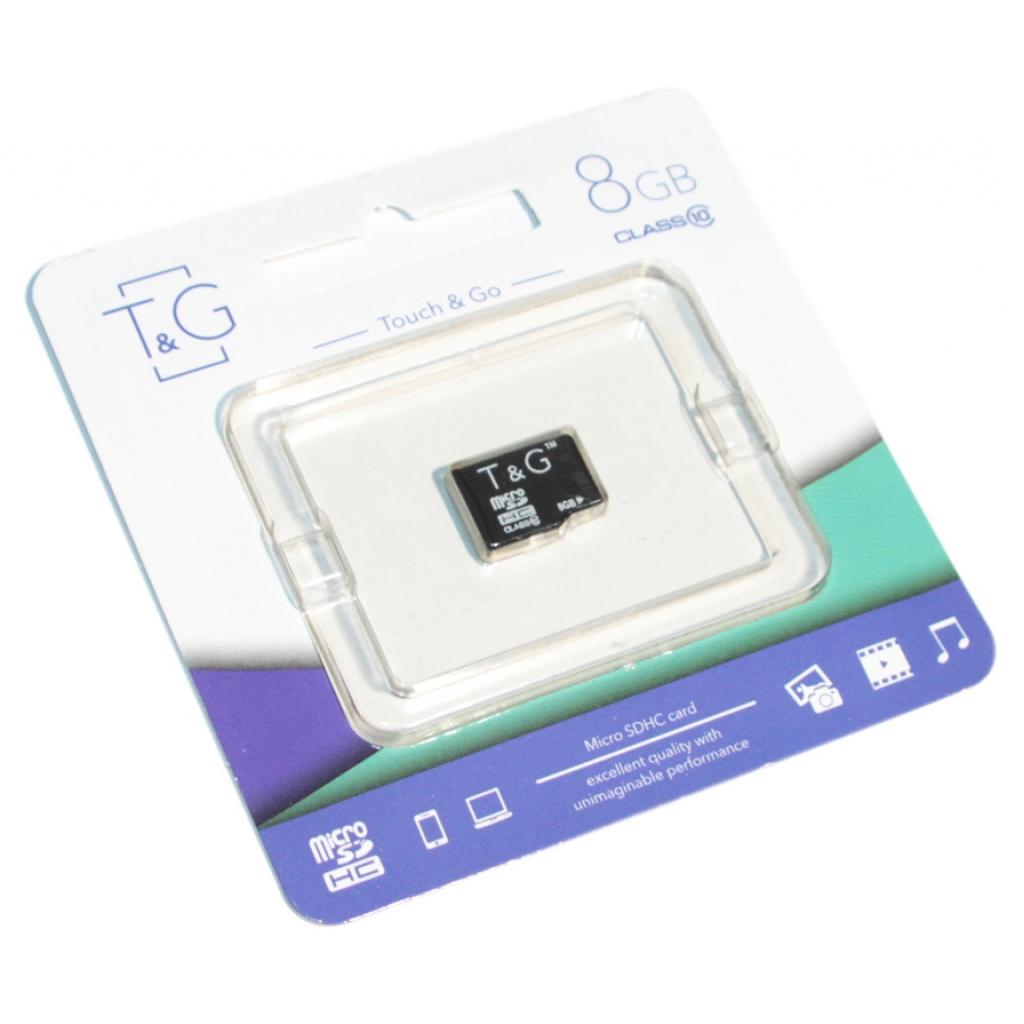 Карта пам'яті T&G 8GB microSD class10 (TG-8GBSDCL10-00)