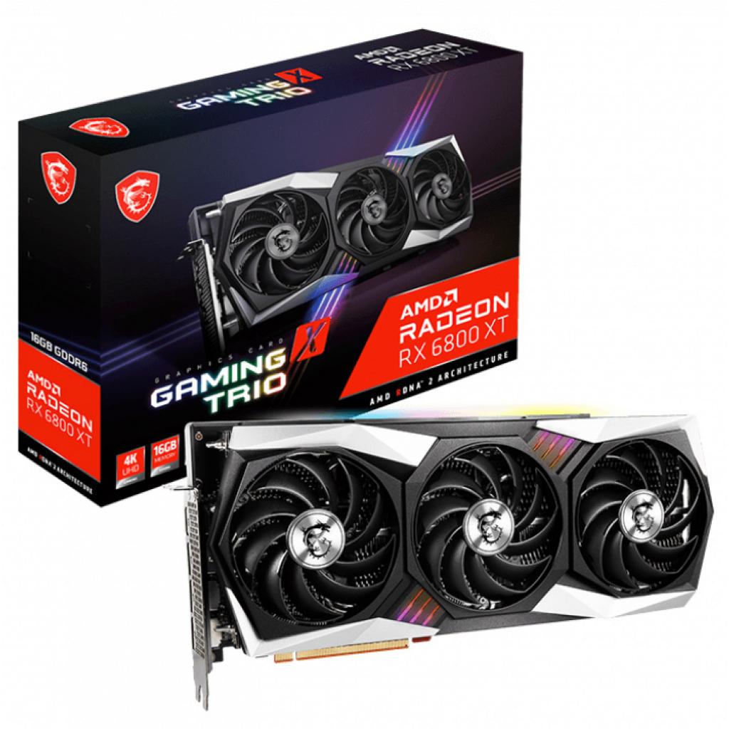 Відеокарта MSI Radeon RX 6800 XT 16Gb GAMING X TRIO (RX 6800 XT GAMING X TRIO 16G)