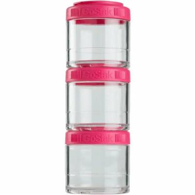 Контейнер спортивний BlenderBottle GoStak 3 Pak Pink ORIGINAL (GS_3*100_Pink)