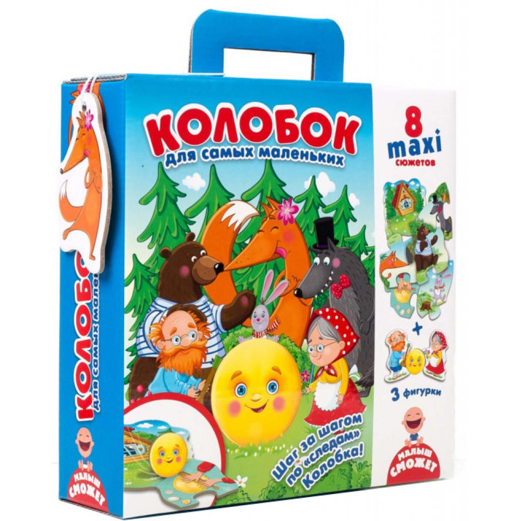 Пазл Vladi Toys Подорож казкою Колобок, російська мова (VT2909-11)