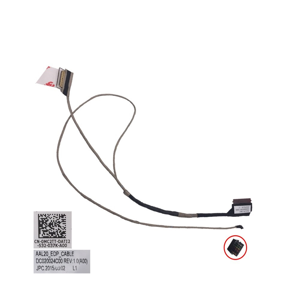 Шлейф матриці Dell Inspiron 15-3558/5555/5558 LED 30pin (A44777)