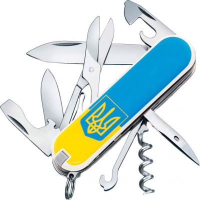 Ніж Victorinox Climber Ukraine (1.3703.7R3)