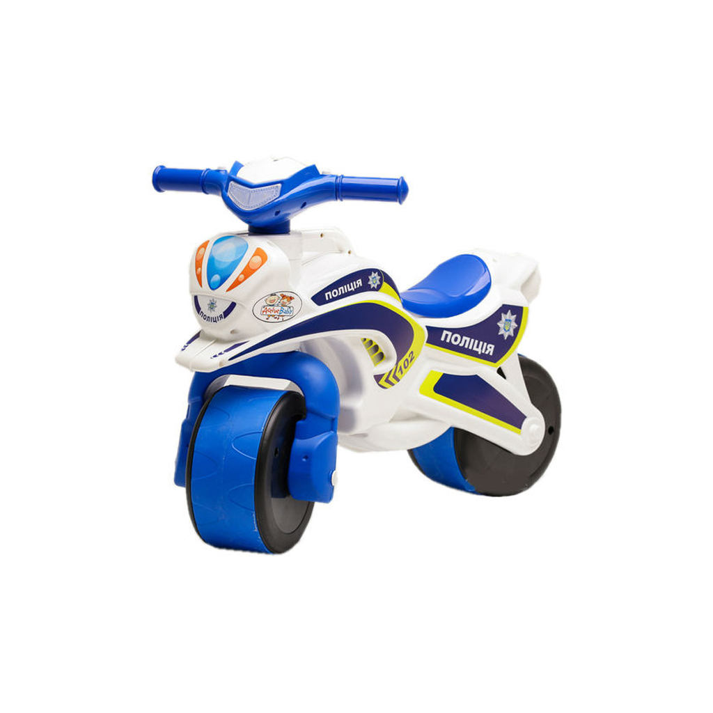 Біговел Active Baby Police White/Blue (0139-0151М)