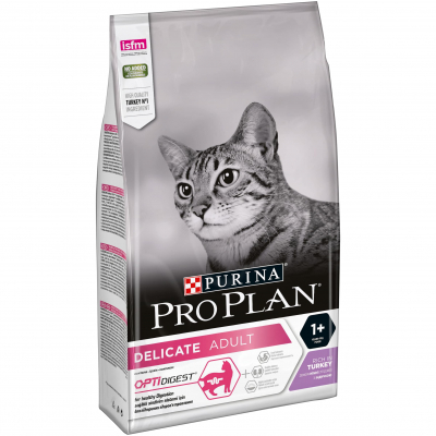 Сухий корм для кішок Purina Pro Plan Delicate Turkey зі смаком індички 1.5 кг (3222270884136)