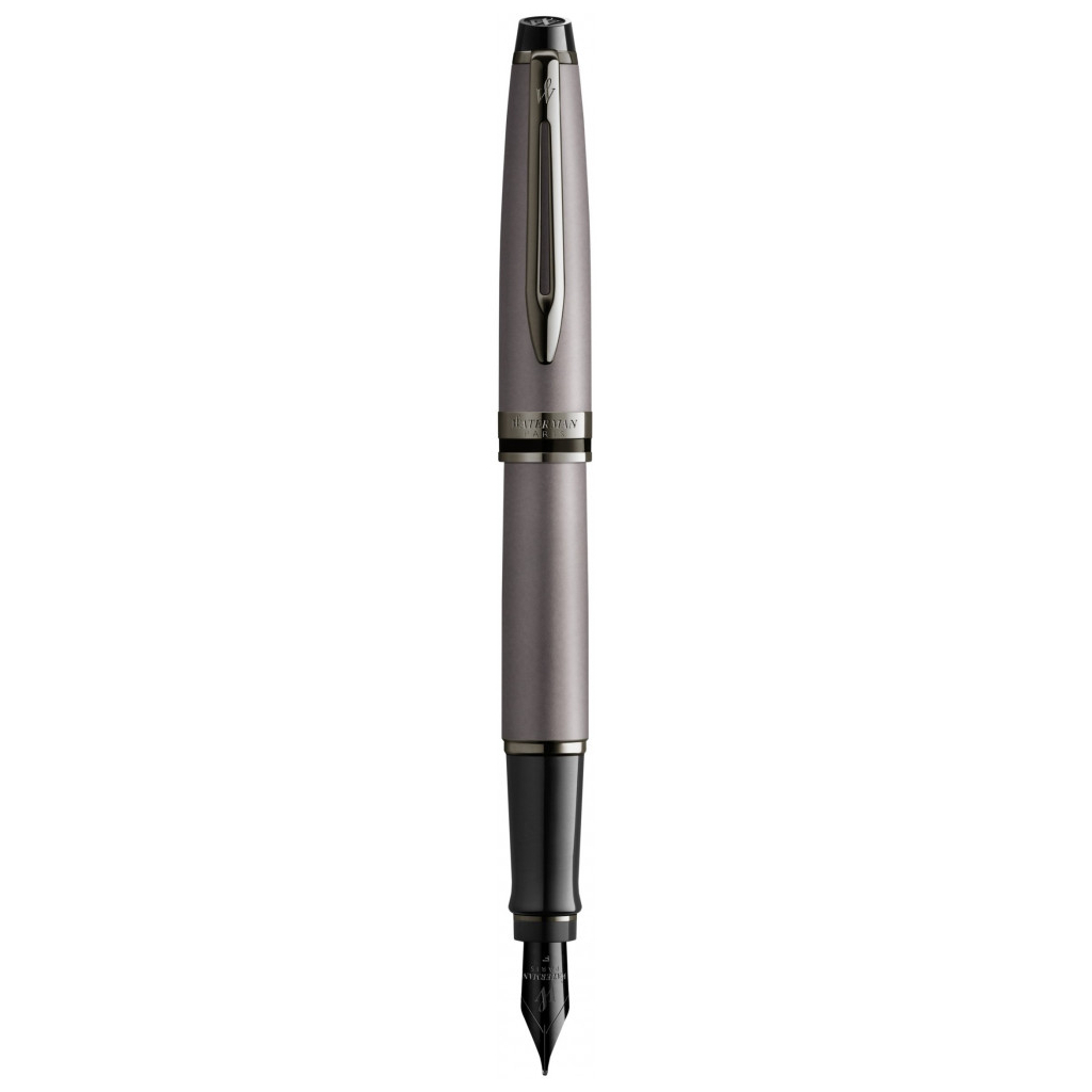 Ручка пір'яна Waterman EXPERT Metallic Silver Lacquer RT  FP F (10 047)