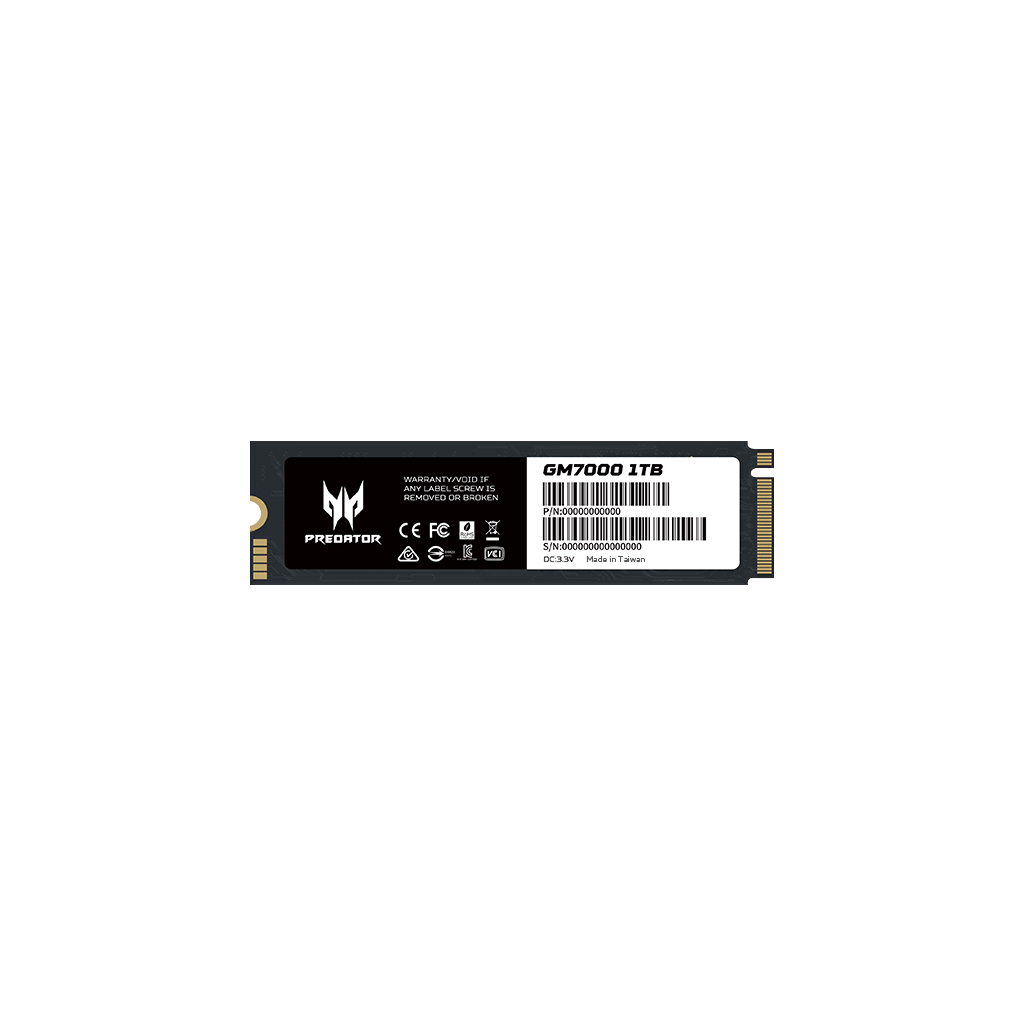 Накопичувач SSD M.2 2280 1TB GM7000 PREDATOR (BL.9BWWR.105)