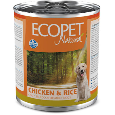 Консерви для собак Farmina Ecopet Dog Chicken & Rice з куркою 300 г (8606014106008)