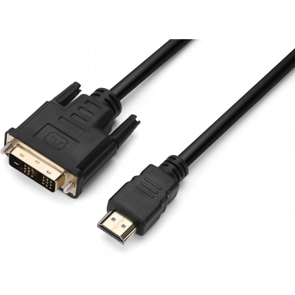 Кабель мультимедійний HDMI to DVI 3.0m Single Link 18+1 Premium Prologix (PR-HDMI-DVI-P-01-30-3m)