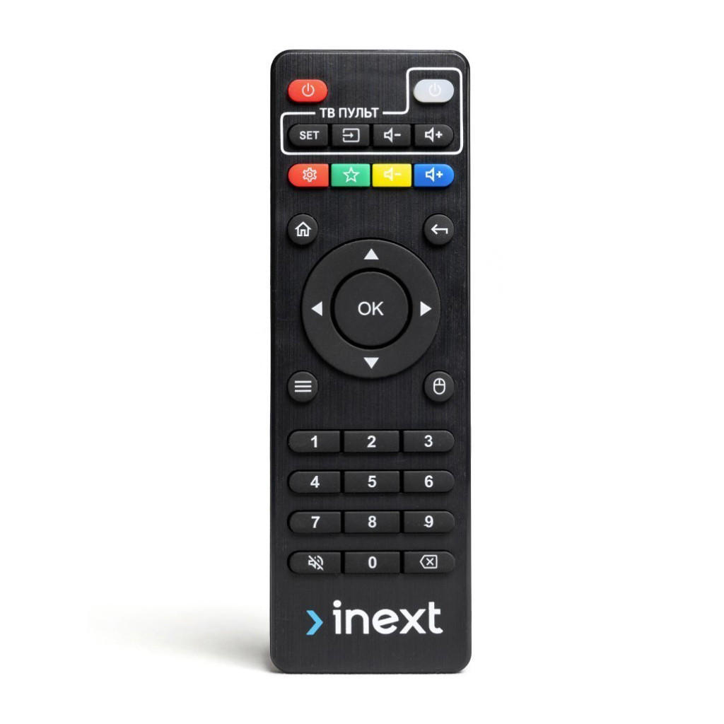 Універсальний пульт iNeXT із зоною програмування до inext TV5, TV5 Ultra, TV4, 4K Ultr (981003)