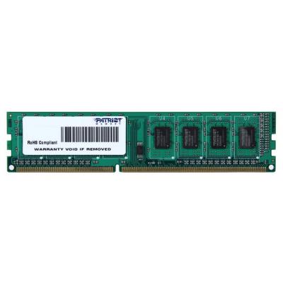 Модуль пам'яті для комп'ютера DDR3 4GB 1600 MHz Patriot (PSD34G160081)