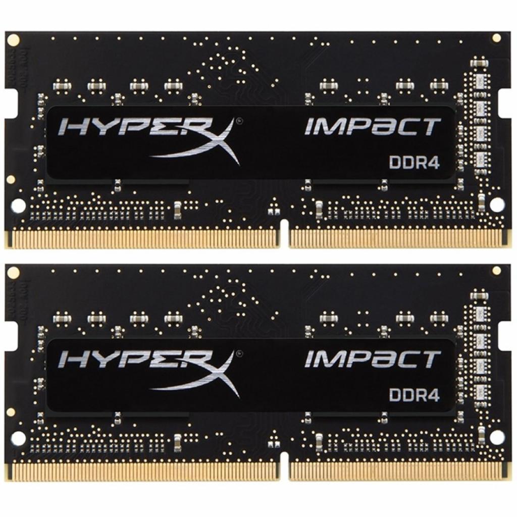 Модуль пам'яті для ноутбука SoDIMM DDR4 16GB (2x8GB) 2666 MHz HyperX Impact Kingston Fury (ex.HyperX) (HX426S15IB2K2/16)