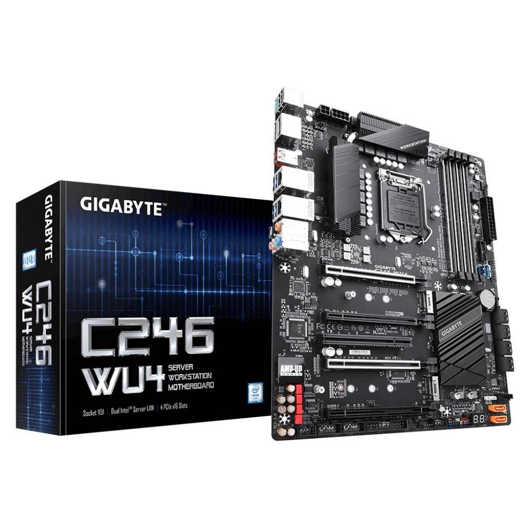 Серверна материнська плата GIGABYTE C246-WU4