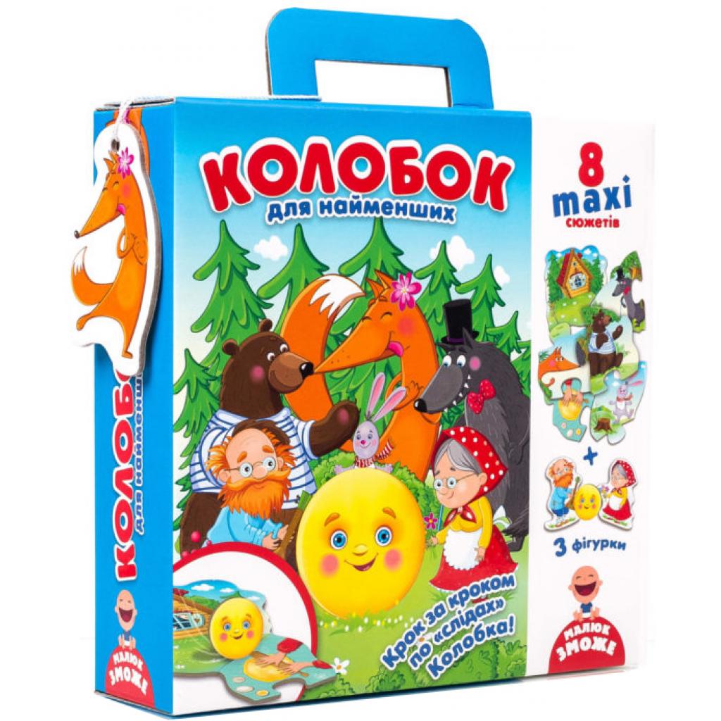 Пазл Vladi Toys Подорож казкою Колобок, українська мова (VT2909-09)