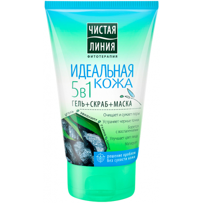 Скраб для обличчя Чиста лінія Ідеальна шкіра 5 в 1 120 мл (4600702096026)