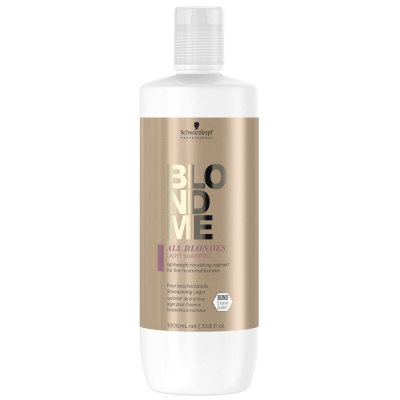 Шампунь Schwarzkopf Professional BlondMe All Blondes Light Shampoo для тонкого волосся 1 л (4045787641110)